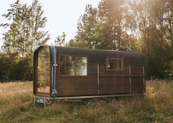 Nature Pod – минималистичный, экологичный и долговечный крошечный дом.