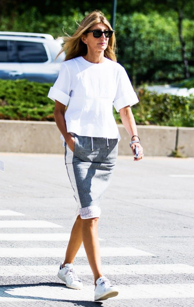 Спортивний стиль у сорок теж чудово виглядає Спортивный стиль в сорок тоже отлично выглядит