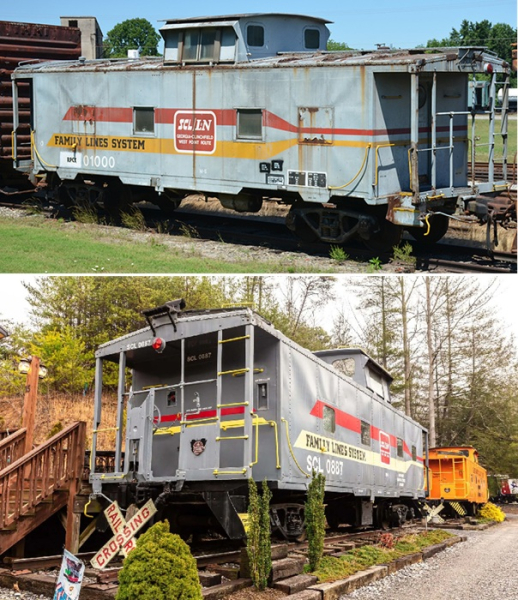 Старий службовий вагон перетворили на затишний гостьовий будинок. Старый служебный вагон превратили в уютный гостевой дом.
