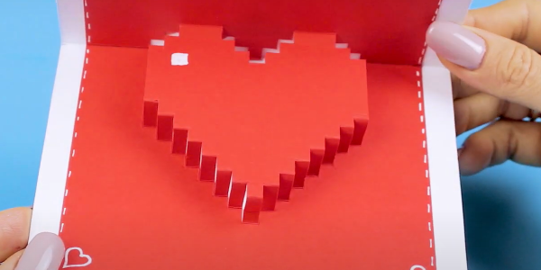Как сделать валентинку: 3D-вариант