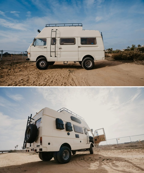 Увеличили высоту фургона.