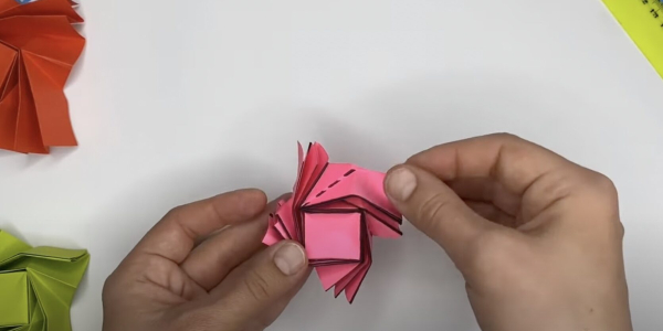 Оригами из бумаги для начинающих «Игрушка-антистресс»