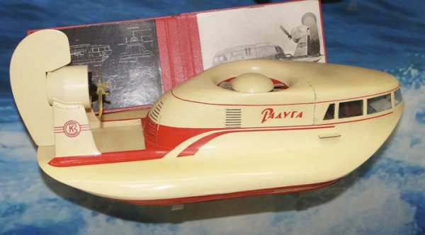 Модель советского СВП «Радуга». Фото: fleetphoto.ru