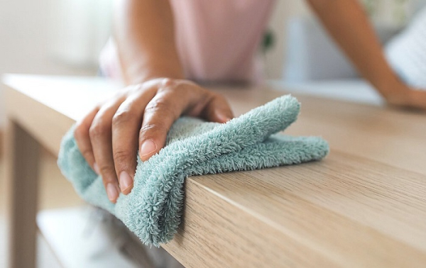 Сухая тряпка поднимает пыль в воздух. / Фото: profile.ru