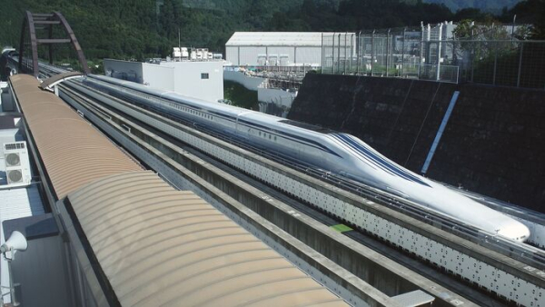 Maglev L0 Series розганяється до 603 км/год. Фото: wikimedia.org Maglev L0 Series разгоняется до 603 км/ч. Фото: wikimedia.org