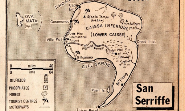Карта несуществующей республики. /Фото: theguardian.com