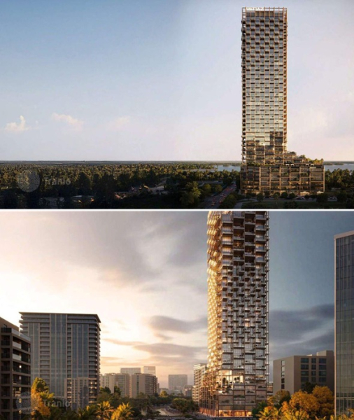 160-метровая башня украсит горизонт Дубая.