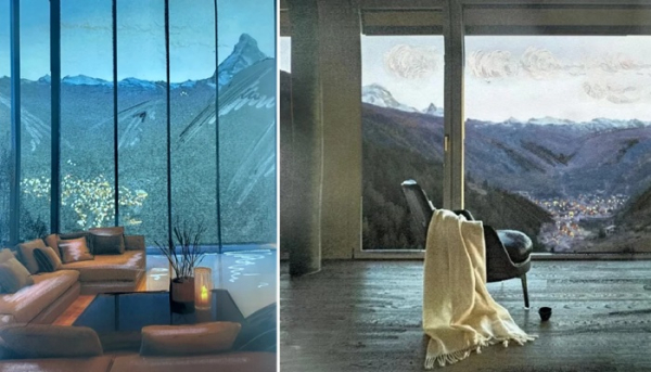 Роскошный интерьер и идиллические виды (Lina Peak).