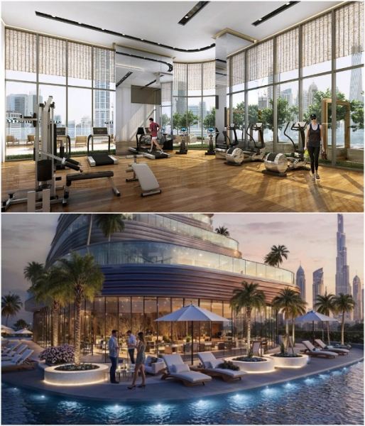 Общественные зоны для отдыха и спорта.