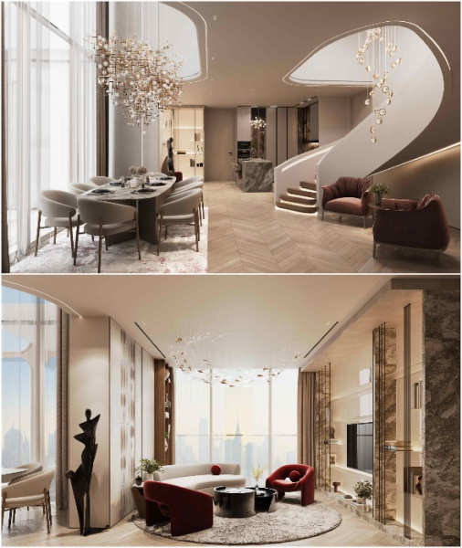 Интерьер таунхауса.