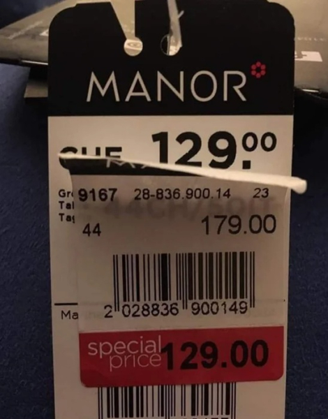 Одна из самых популярных уловок магазинов, которая работает безотказно. /Фото: reddit.com