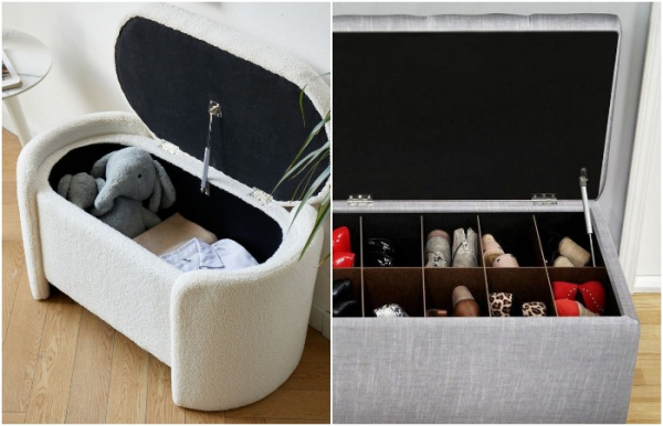 Что хранить в пуфике