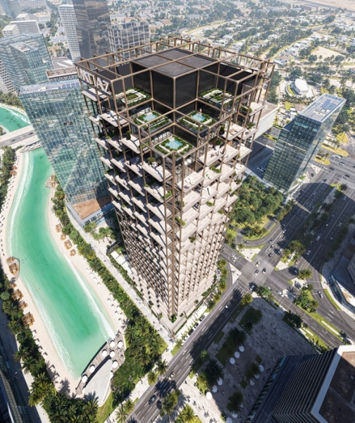 Щедрое озеленение. | Фото: scenehome.com.