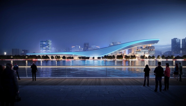 Горнолыжная трасса на крыше здания. | Фото: linkedin.com.