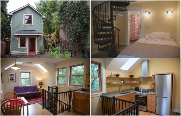 За год гараж стал уютным гостевым домом.