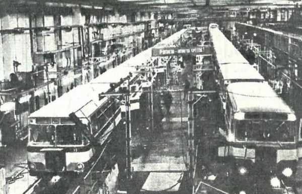 До выпуска автобусов дело дошло не сразу. /Фото: fotobus.msk.ru. 