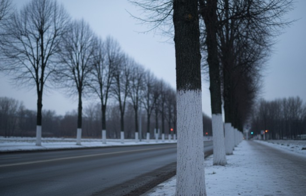 Советские ученые нашли пользу в побелке деревьев.