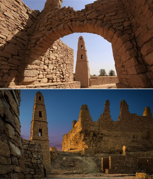 Остатки мечети Dumat Al-Jundal.