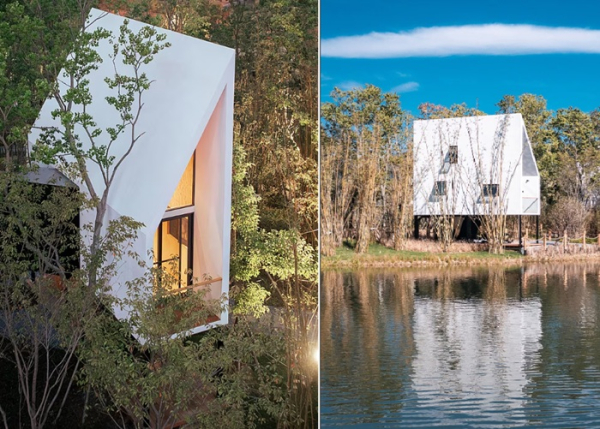 Ширина «Парусных домиков» не превышает 2 метра.