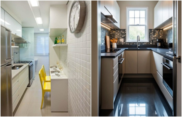 Планировка может быть линейной или П-образной