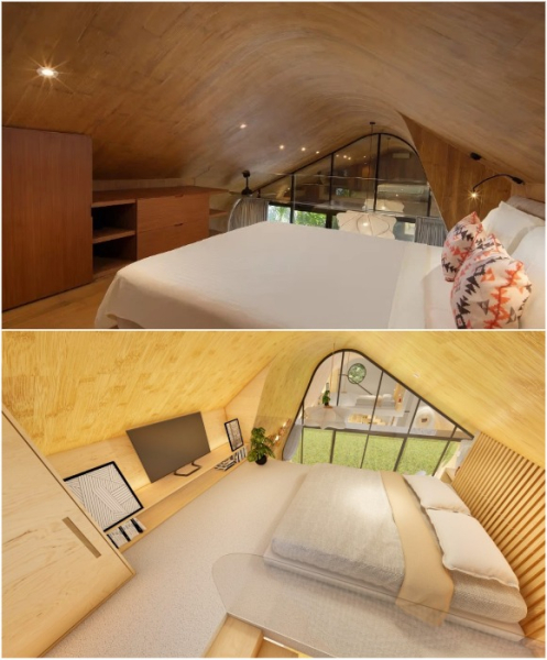 Интерьер спальни.