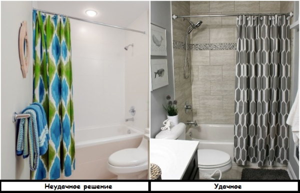 Яскрава шторка привертає багато уваги Яркая шторка привлекает много внимания