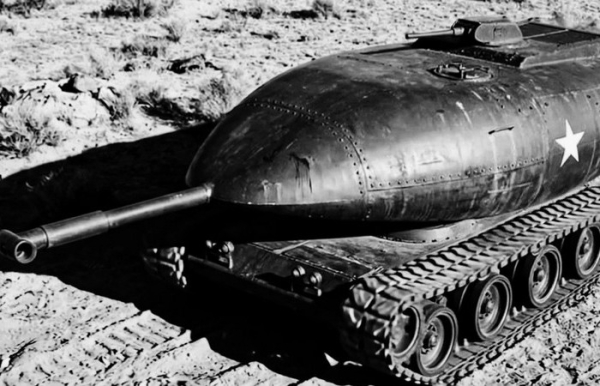 Танк на ядерном двигателе. /Фото: YouTube.com. 