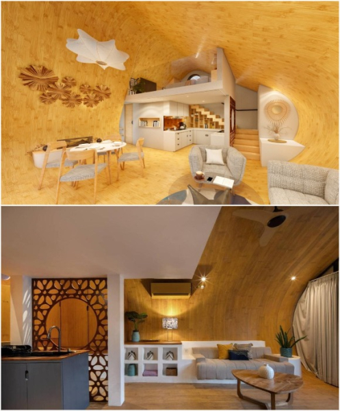 Варианты дизайна интерьера.