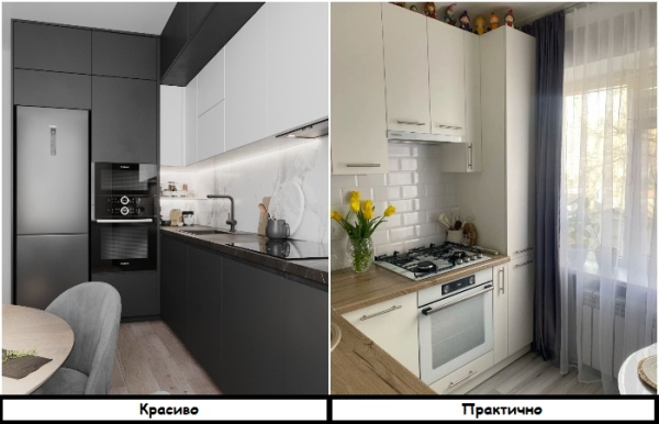 Кухню без ручек придется часто убирать