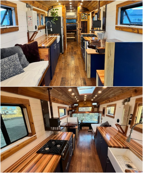 Отделка из древесины премиум-класса.