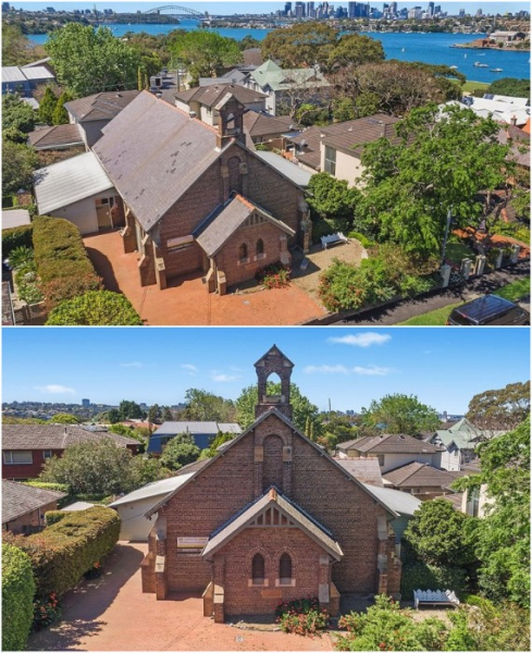 Стараннями Michiru Higginbotham неготичний храм набув нового життя (The Church Residence). Стараниями Michiru Higginbotham неготический храм обрел новую жизнь (The Church Residence).