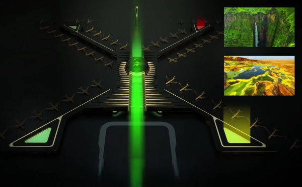 Будівництво ведеться біля вулкана Бішофта. | Фото: zaha-hadid.com. Строительство ведется возле вулкана Бишофту. | Фото: zaha-hadid.com.