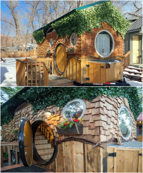 Колоритні круглі двері та вікна. Колоритные круглые двери и окна.