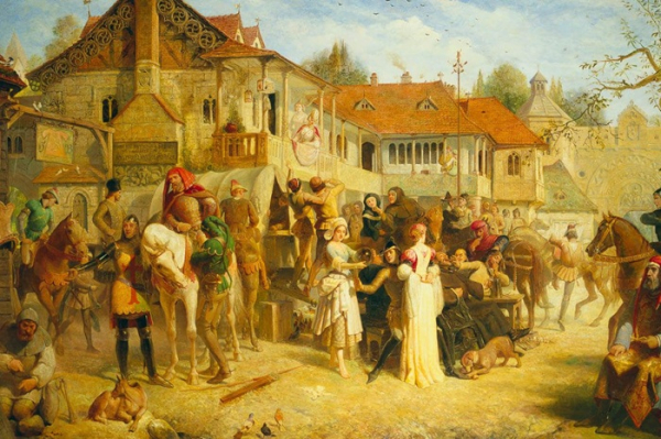 Именно Средние века подарили празднику романтический оттенок. /Фото: interestingfacts.com