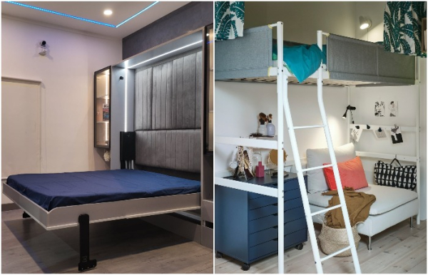 Откидная кровать и кровать-чердак
