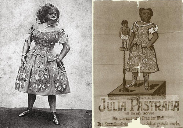 Юлія Пастарна на прізвисько жінка-горила. Фото: 2.bp.blogspot.com. Юлия Пастарна по прозвищу женщина-горилла. Фото: 2.bp.blogspot.com.