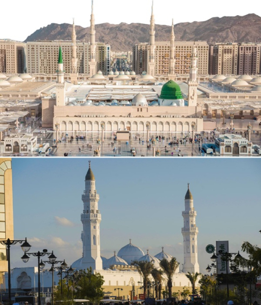 Минареты Мекки и Медины.