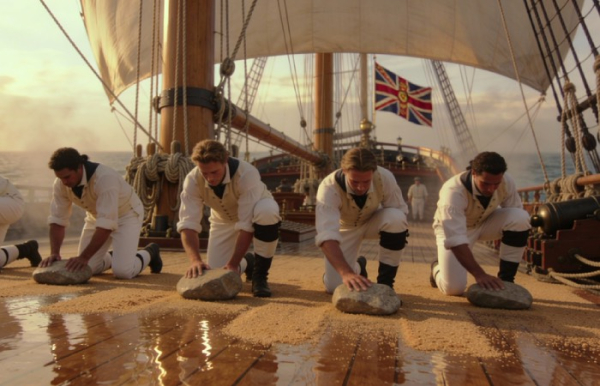 Навіщо моряки натирають палубу до блиску, адже вона стає небезпечно слизькою