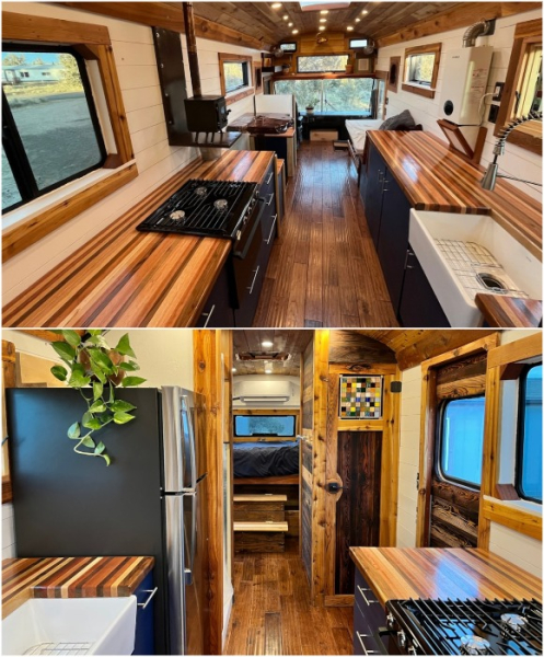 Просторная кухня.