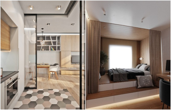 Різне покриття для підлоги або подіум Разное напольное покрытие или подиум