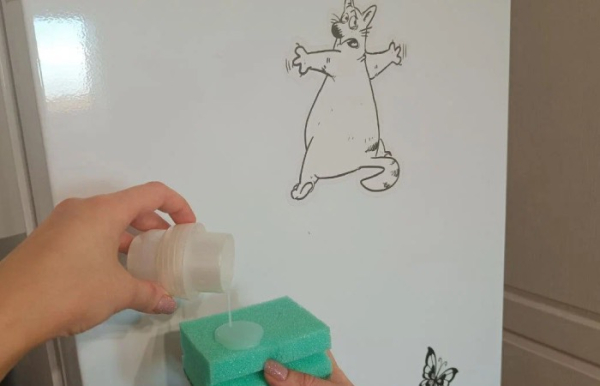 Сода та кондиціонер для білизни творять дива. Сода и кондиционер для белья творят чудеса.