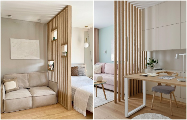 Розташуйте рейки між двома зонами Расположите рейки между двумя зонами