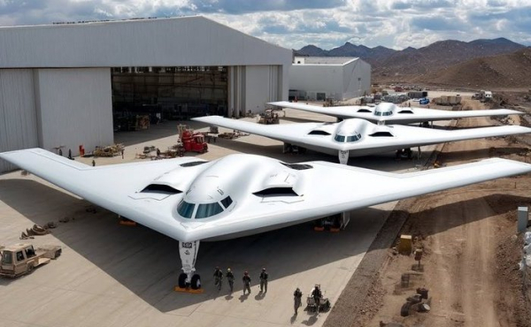 Головна 28 Загроза світу: США обзавелися найновішим бомбардувальником-ракетоносцем B-21 Raider