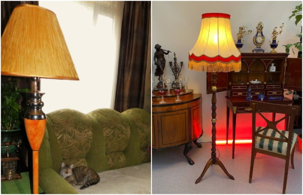 Два варианта торшеров