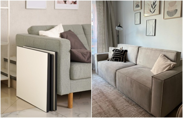 Раскладной диван и стол-трансформер