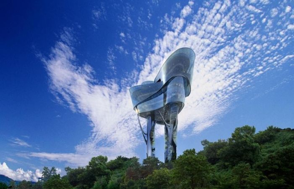 Обсерваторія Даевон, Південна Корея Фото: domusweb.it. Обсерватория Даевон, Южная Корея. Фото: domusweb.it.