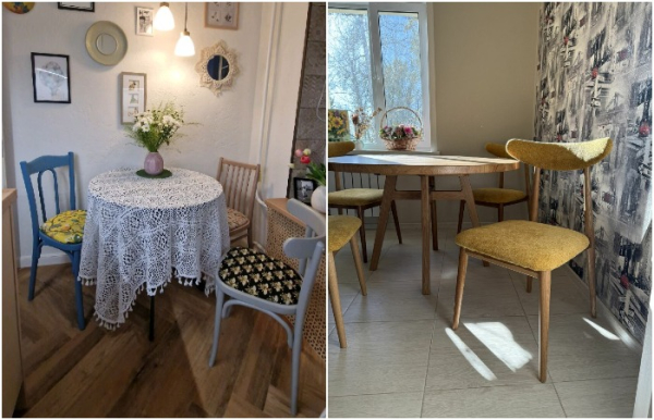 Выбирайте однотонную обивку или с принтом