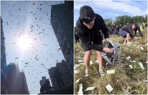 5 реальних випадків в історії, коли з неба падали справжні гроші