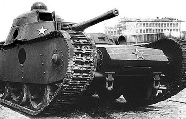 Танк ТГ созданный при участии немцев. /Фото: ru.wikipedia.org. 