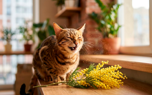 Які квіти не можна дарувати на 8 березня, якщо в будинку кішка 4